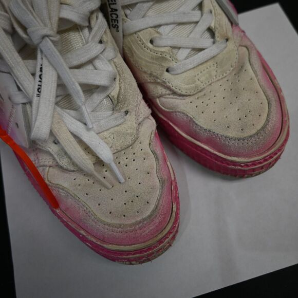 OFF-WHITE 3.0 Trainers Pink Ombre Chunky Sneakers Size 38 - Picture 7 of 14